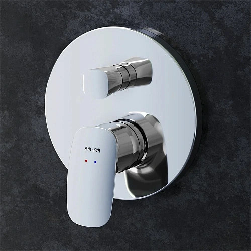 Смеситель для ванны AM.PM Spirit V2.1 F71A85000 с душем Смеситель для ванны AM.PM Spirit V2.1 F71A85000 с душем