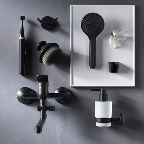 Смеситель для ванны AM.PM X-Joy F85A90122 черный Смеситель для ванны AM.PM X-Joy F85A90122 черный