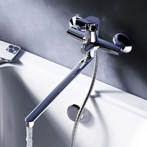 Смеситель для ванны AM.PM X-Joy F85A90200 излив 325 мм, хром Смеситель для ванны AM.PM X-Joy F85A90200 излив 325 мм, хром