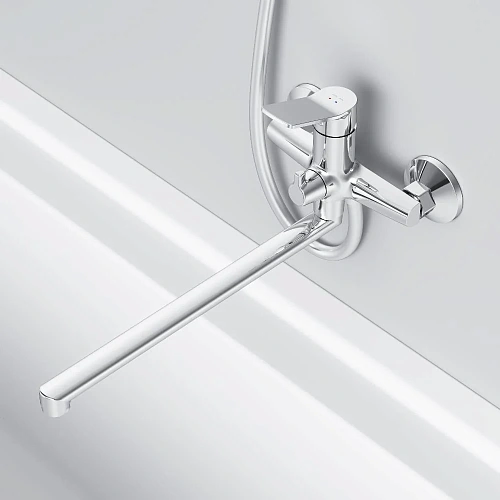 Смеситель для ванны AM.PM X-Joy F85A90200 излив 325 мм, хром Смеситель для ванны AM.PM X-Joy F85A90200 излив 325 мм, хром