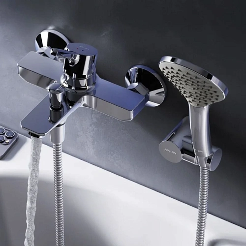 Смеситель для ванны AM.PM X-Joy S F85B15000 хром Смеситель для ванны AM.PM X-Joy S F85B15000 хром