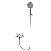 Смеситель для ванны AQUAme Imola AQM6712CR с душевым набором, 120 мм, 3 режима, Хром