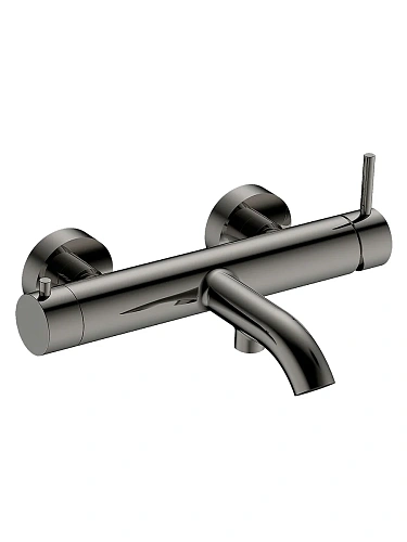 Смеситель для ванны AQUAme Siena AQM6212GM Gun metal Смеситель для ванны AQUAme Siena AQM6212GM Gun metal