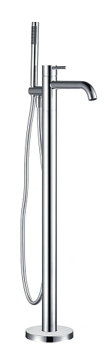 Смеситель для ванны AQUAme Siena AQM6218CR напольный (монтажная часть в комплекте), хром Смеситель для ванны AQUAme Siena AQM6218CR напольный (монтажная часть в комплекте), хром