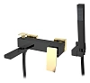Смеситель для ванны Boheme  BlackGold 143-BG.2 с душем
