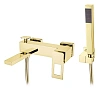 Смеситель для ванны Boheme  GoldGold 143-GG с душем