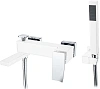 Смеситель для ванны Boheme 143-WCR.2 White Chrome.2