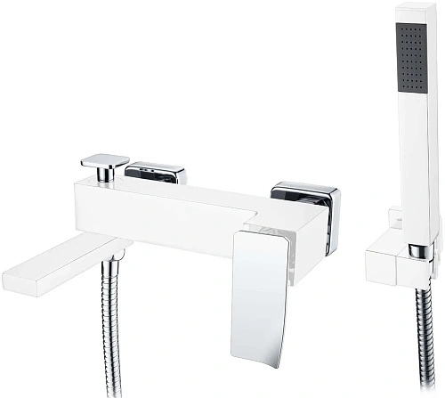 Смеситель для ванны Boheme 143-WCR.2 White Chrome.2 Смеситель для ванны Boheme 143-WCR.2 White Chrome.2