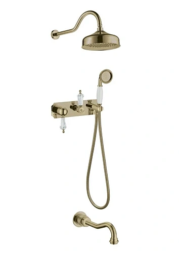 Смеситель для ванны Boheme 308-SW встроенный Medici с кристаллами Swarovski Смеситель для ванны Boheme 308-SW встроенный Medici с кристаллами Swarovski