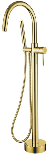Смеситель для ванны Boheme 469-G (219) напольный GOLD Смеситель для ванны Boheme 469-G (219) напольный GOLD