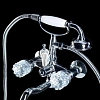 Смеситель для ванны Boheme CRYSTAL хром (двуручковый) 273-CRST Смеситель для ванны Boheme CRYSTAL хром (двуручковый) 273-CRST