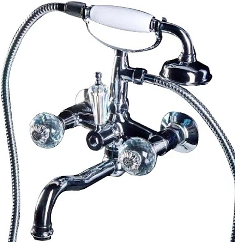 Смеситель для ванны Boheme FLORA хром 273-FL Смеситель для ванны Boheme FLORA хром 273-FL