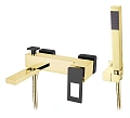 Смеситель для ванны Boheme GoldBlack 143-GB с душем Смеситель для ванны Boheme GoldBlack 143-GB с душем