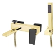 Смеситель для ванны Boheme GoldBlack 143-GB.2 с душем Смеситель для ванны Boheme GoldBlack 143-GB.2 с душем