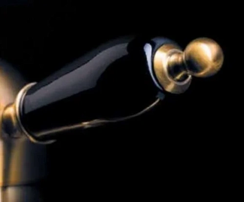 Смеситель для ванны Boheme MEDICI 309-BLC напольный черная керамика Смеситель для ванны Boheme MEDICI 309-BLC напольный черная керамика