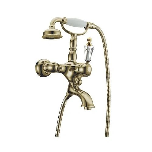 Смеситель для ванны Boheme MEDICI Ripresa 303-BSW с черным Swarovski Смеситель для ванны Boheme MEDICI Ripresa 303-BSW с черным Swarovski