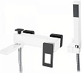 Смеситель для ванны Boheme Q 143-WB WhiteBlack Смеситель для ванны Boheme Q 143-WB WhiteBlack
