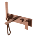 Смеситель для ванны Boheme Qubic 474-2-BRB встроенный Brushed Bronze Смеситель для ванны Boheme Qubic 474-2-BRB встроенный Brushed Bronze