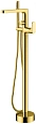 Смеситель для ванны Boheme SPECTRE Gold напольный 459-G Смеситель для ванны Boheme SPECTRE Gold напольный 459-G
