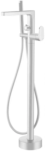 Смеситель для ванны Boheme SPECTRE Matt White напольный 459-MW Смеситель для ванны Boheme SPECTRE Matt White напольный 459-MW