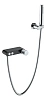 Смеситель для ванны Boheme STICK 123-BCR.2 BLACK TOUCH CHROME