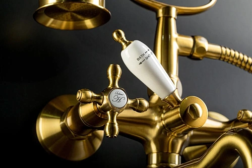 Смеситель для ванны Boheme Tradizionale Oro 293 Смеситель для ванны Boheme Tradizionale Oro 293