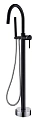 Смеситель для ванны Boheme UNO 469-BCR напольный BLACK Chrome Смеситель для ванны Boheme UNO 469-BCR напольный BLACK Chrome