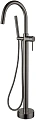Смеситель для ванны Boheme Uno 469-GM Gun Metall напольный Смеситель для ванны Boheme Uno 469-GM Gun Metall напольный