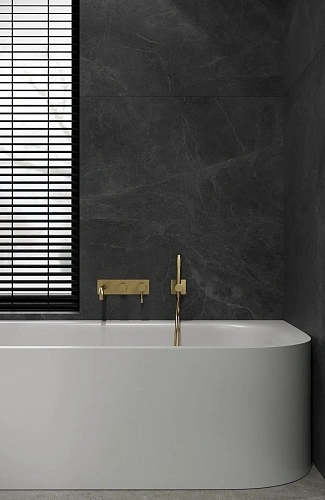 Смеситель для ванны Boheme Uno Matt Gold 464-3-MG встраиваемый Смеситель для ванны Boheme Uno Matt Gold 464-3-MG встраиваемый