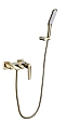 Смеситель для ванны Boheme VENTURO золото 383 с душевым гарнитуром Смеситель для ванны Boheme VENTURO золото 383 с душевым гарнитуром