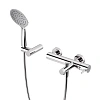 Смеситель для ванны CEZARES LEAF-VD-L-01 с ручным душем, шлангом и держателем, хром Смеситель для ванны CEZARES LEAF-VD-L-01 с ручным душем, шлангом и держателем, хром