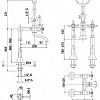 Смеситель для ванны CEZARES NOSTALGIA-VDPS-01-M Смеситель для ванны CEZARES NOSTALGIA-VDPS-01-M
