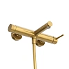 Смеситель для ванны CEZARES RELAX-VD-BORO с ручным душем, шлангом и держателем, брашированное золото Смеситель для ванны CEZARES RELAX-VD-BORO с ручным душем, шлангом и держателем, брашированное золото