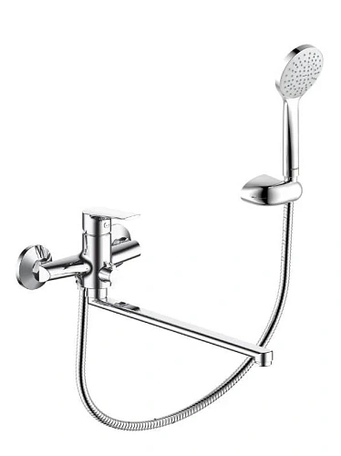 Смеситель для ванны Damixa Origin Balance 799500000 с универсальным изливом и душевым набором Смеситель для ванны Damixa Origin Balance 799500000 с универсальным изливом и душевым набором