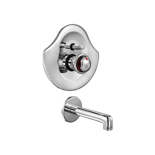 Смеситель для ванны E.C.A. Thermostatiuc 102101074 скрытого монтажа, термостатический Смеситель для ванны E.C.A. Thermostatiuc 102101074 скрытого монтажа, термостатический