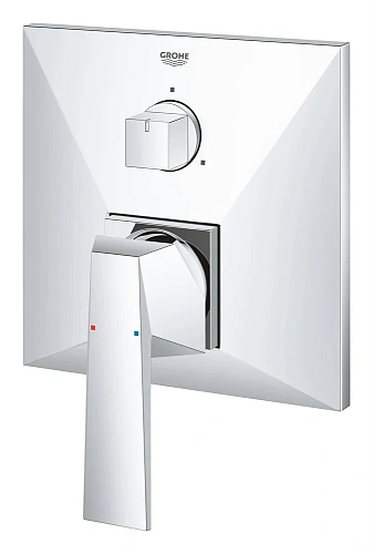 Смеситель для ванны GROHE Allure Brilliant с переключателем на 3 положения, хром (24099000) внешняя Смеситель для ванны GROHE Allure Brilliant с переключателем на 3 положения, хром (24099000) внешняя