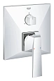 Смеситель для ванны GROHE Allure Brilliant с переключателем на 3 положения, хром (24099000) внешняя Смеситель для ванны GROHE Allure Brilliant с переключателем на 3 положения, хром (24099000) внешняя