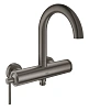 Смеситель для ванны GROHE Atrio New, настенный монтаж, темный графит (32652AL3)