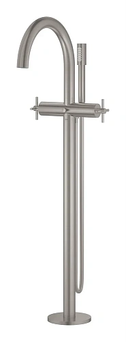 Смеситель для ванны GROHE Atrio New, суперсталь (25044DC3) внешняя часть свободностоящего смесителя Смеситель для ванны GROHE Atrio New, суперсталь (25044DC3) внешняя часть свободностоящего смесителя