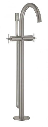 Смеситель для ванны GROHE Atrio New, суперсталь (25044DC3) внешняя часть свободностоящего смесителя Смеситель для ванны GROHE Atrio New, суперсталь (25044DC3) внешняя часть свободностоящего смесителя