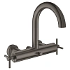 Смеситель для ванны GROHE Atrio New, темный графит матовый (25010AL3) Смеситель для ванны GROHE Atrio New, темный графит матовый (25010AL3)
