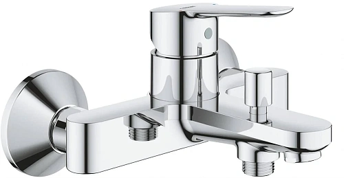 Смеситель для ванны GROHE BauEdge, настенный монтаж (23605000) Смеситель для ванны GROHE BauEdge, настенный монтаж (23605000)