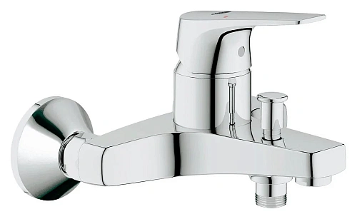 Смеситель для ванны GROHE BauFlow, хром (32811000) Смеситель для ванны GROHE BauFlow, хром (32811000)