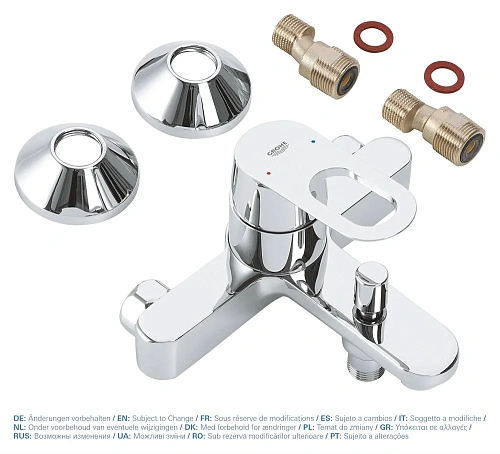 Смеситель для ванны GROHE BauLoop (23341000) хром Смеситель для ванны GROHE BauLoop (23341000) хром