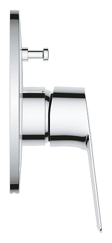 Смеситель для ванны GROHE BauLoop однорычажный, круглая розетка, хром (29081001) Смеситель для ванны GROHE BauLoop однорычажный, круглая розетка, хром (29081001)