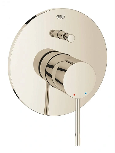 Смеситель для ванны GROHE Essence New, никель глянец (19285BE1) внешняя часть Смеситель для ванны GROHE Essence New, никель глянец (19285BE1) внешняя часть