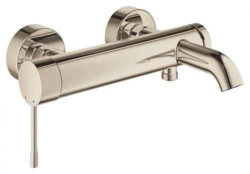 Смеситель для ванны GROHE Essence New, никель глянец (33624BE1) Смеситель для ванны GROHE Essence New, никель глянец (33624BE1)