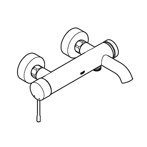 Смеситель для ванны GROHE Essence+ (33624001) хром Смеситель для ванны GROHE Essence+ (33624001) хром