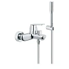 Смеситель для ванны GROHE Eurosmart Cosmopolitan с душевым гарнитуром, хром (32832000)