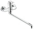 Смеситель для ванны GROHE Eurosmart Cosmopolitan, длинный излив, хром (32847000) Смеситель для ванны GROHE Eurosmart Cosmopolitan, длинный излив, хром (32847000)